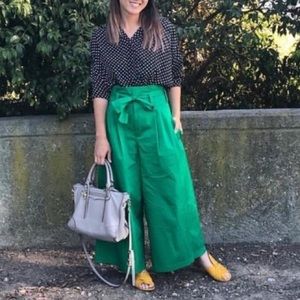 Zara Paper Bag Waist Pants